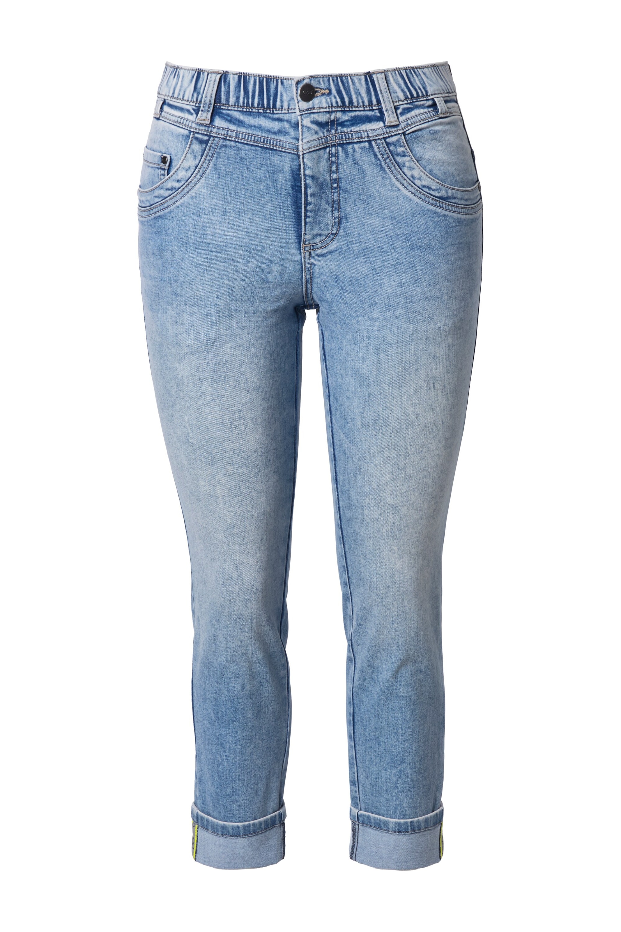 LAURASØN Slimfit Jeans in Blau: Vorderseite