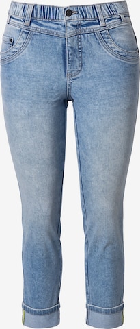 Coupe slim Jean LAURASØN en bleu : devant