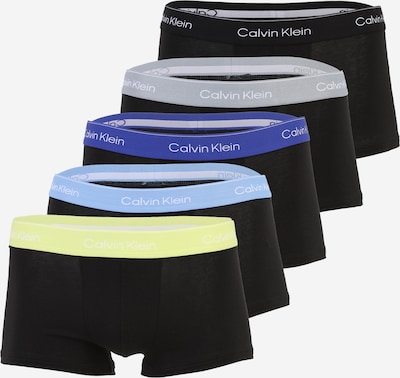 Boxer trumpikės iš Calvin Klein Underwear, spalva – mėlyna / dangaus žydra / neoninė geltona / pilka / juoda, Prekių apžvalga