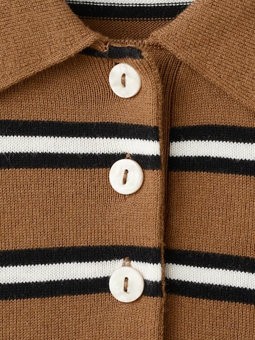 MANGO Sveter 'LUKO' - Hnedá