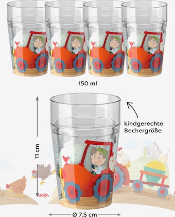 HABA Becher ' Glitzerbecher ' in Mischfarben: Vorderseite