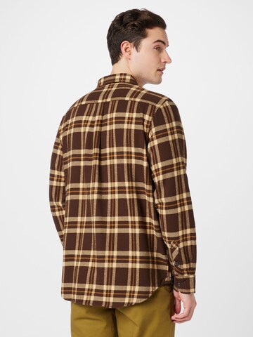 VANS Regular fit Button Up Shirt 'WESTMINSTER' in Brown