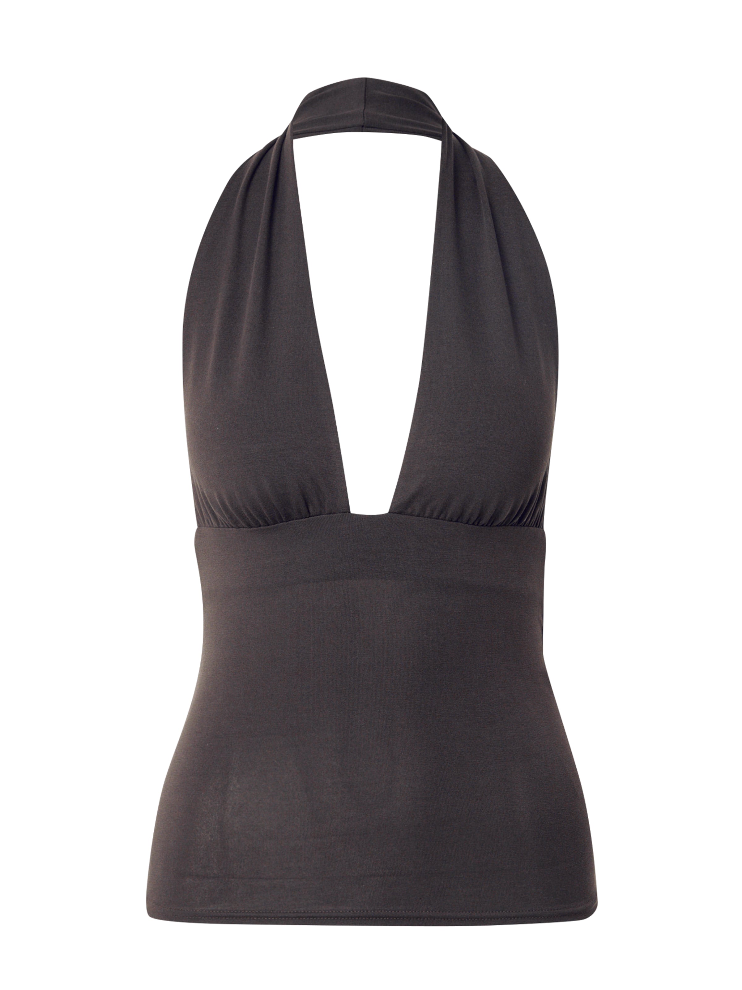 WEEKDAY Top 'Aline' in Brown: front