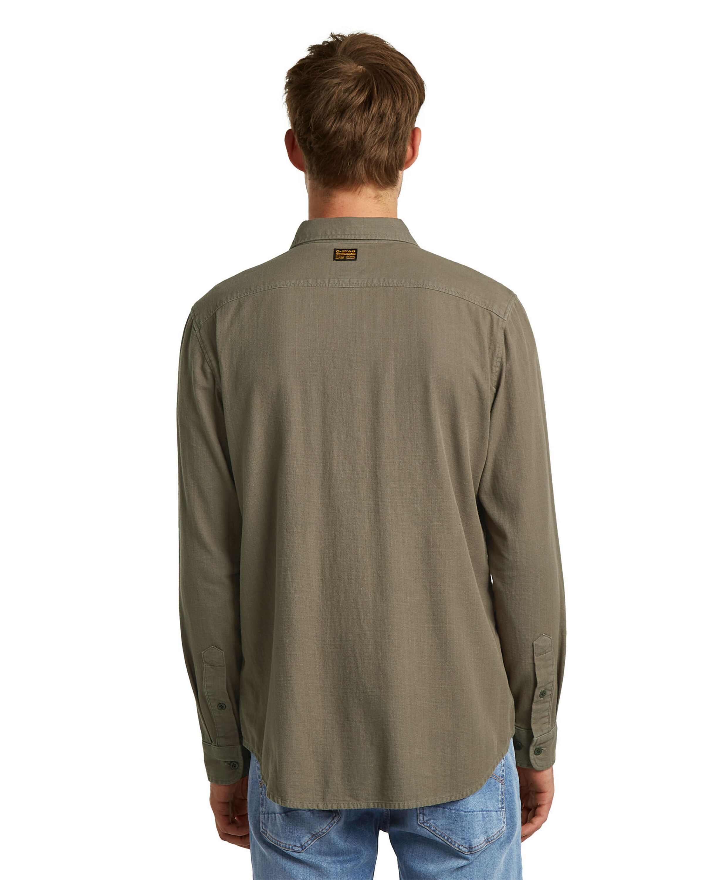 žalia G-STAR Priglundantis modelis Marškiniai 'Marine'