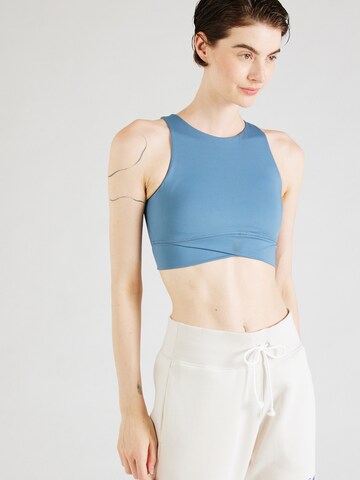 Bustier Soutien-gorge de sport Hunkemöller en bleu : devant