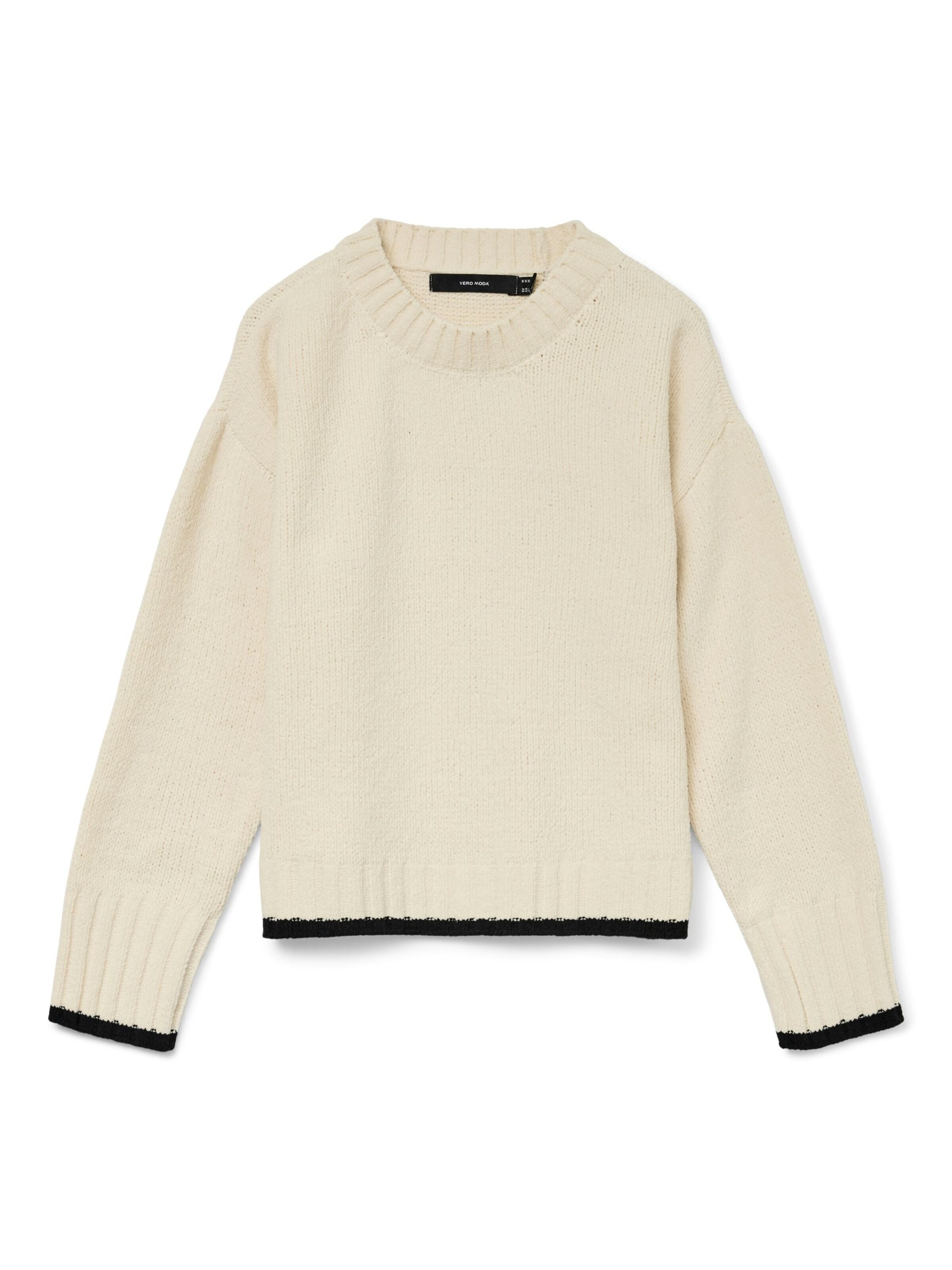 VERO MODA Pullover i hvid: forside