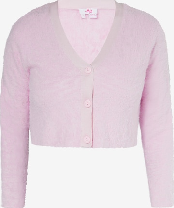 MYMO Knit cardigan in Pink: front