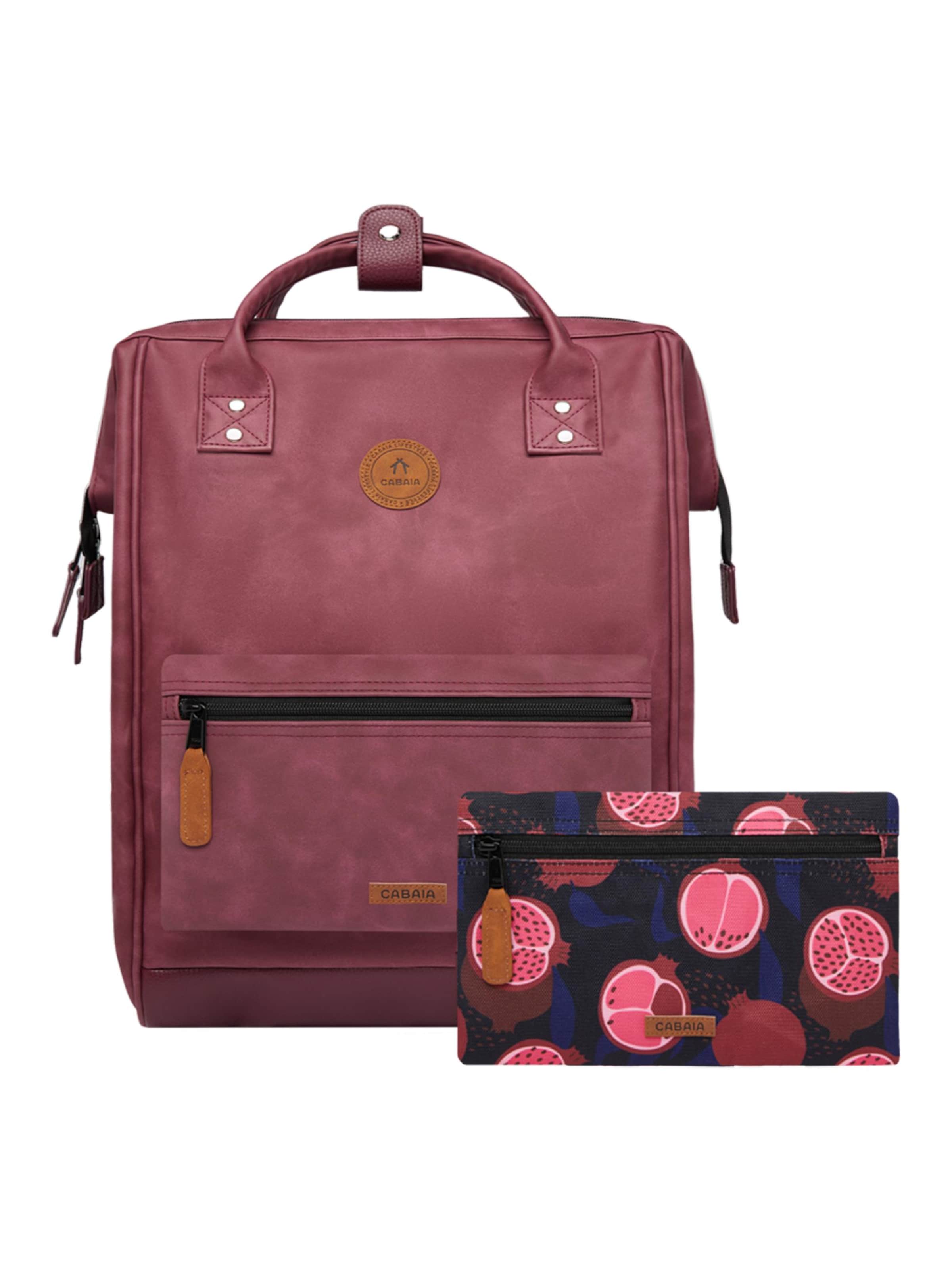 Cabaia Rucksack 'Adwenturer' in Rot: Vorderseite