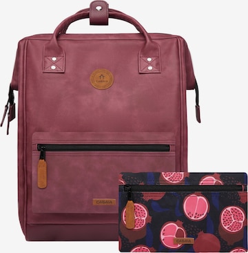 Cabaia Rucksack 'Adwenturer' in Rot: Vorderseite