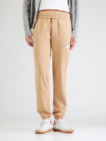 ADIDAS SPORTSWEAR Normalny krój Spodnie w kolorze beżowy: przód