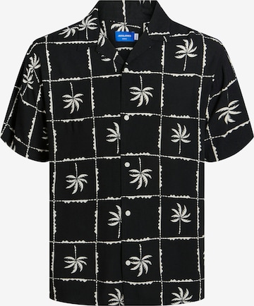 Fit confort Chemise 'JORLuke Ocean Resort' JACK & JONES en noir : devant