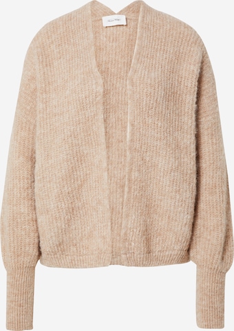 AMERICAN VINTAGE Knit Cardigan 'East' in Beige: front