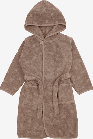 Müsli by GREEN COTTON Badjas in Bruin: voorkant