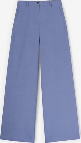 Wide Leg Pantalon MOTIVI en bleu : devant