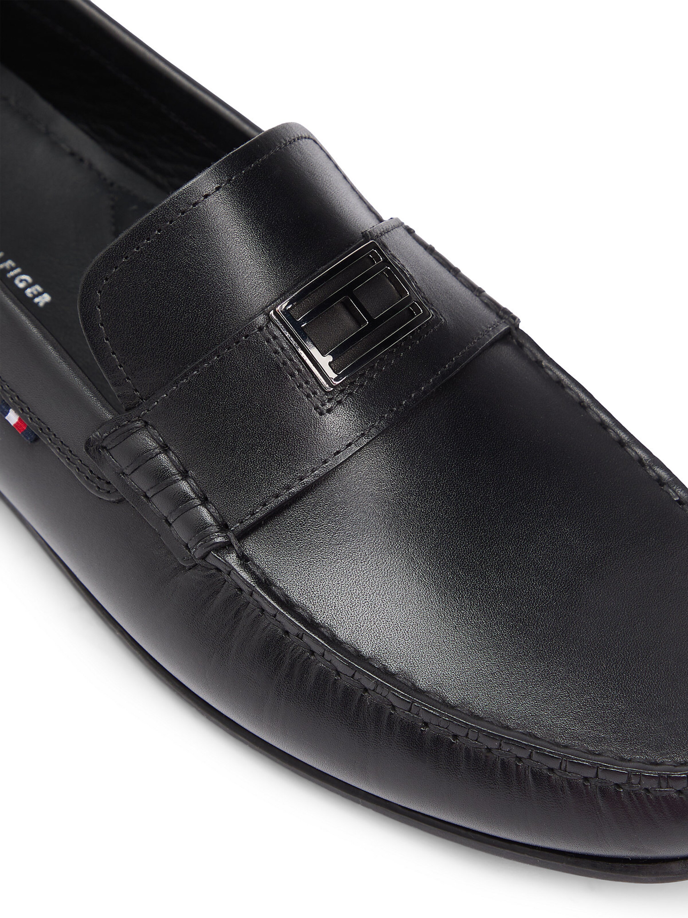 TOMMY HILFIGER Moccasins in Black