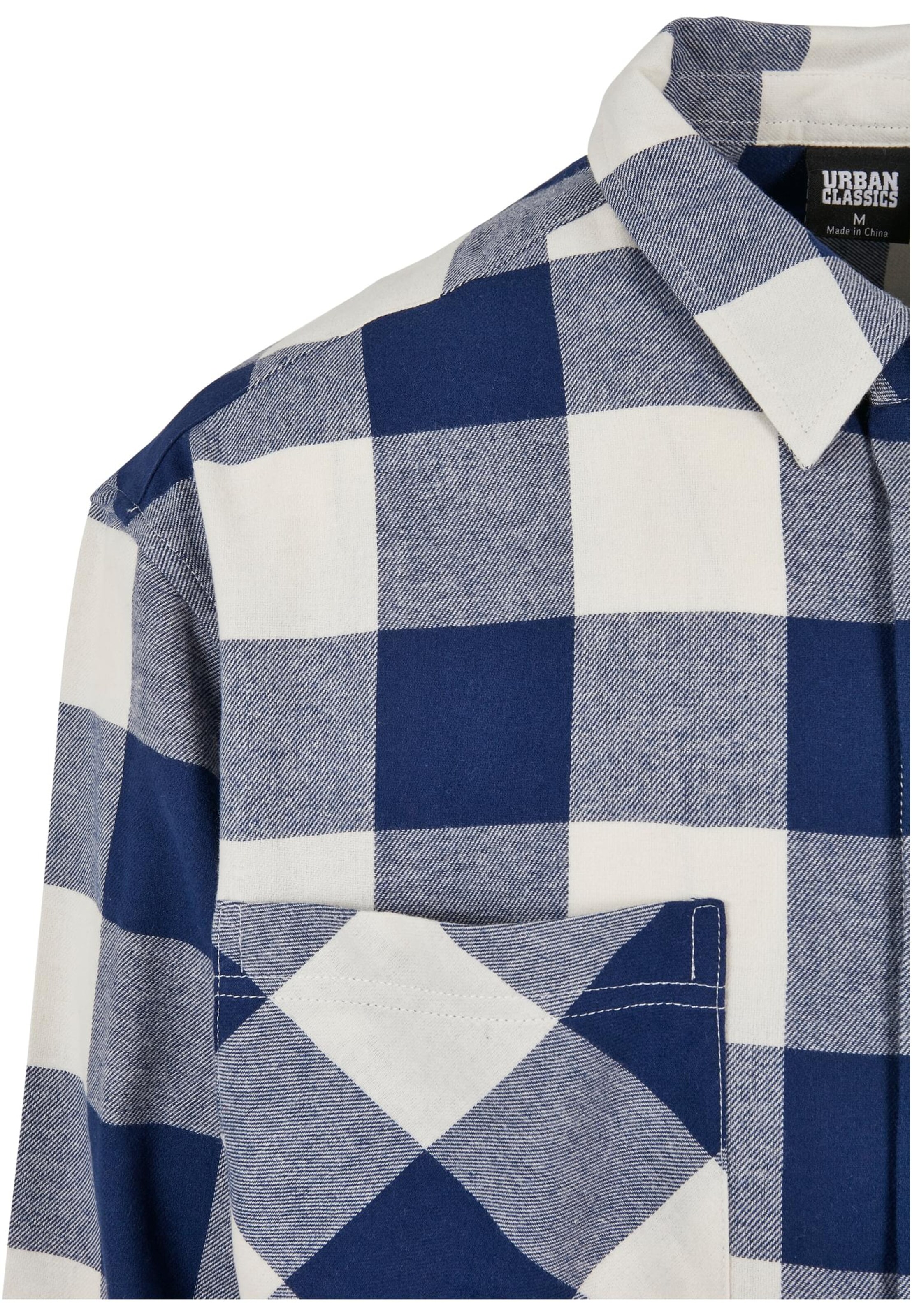 Urban Classics Rovný strih Košeľa - Modrá