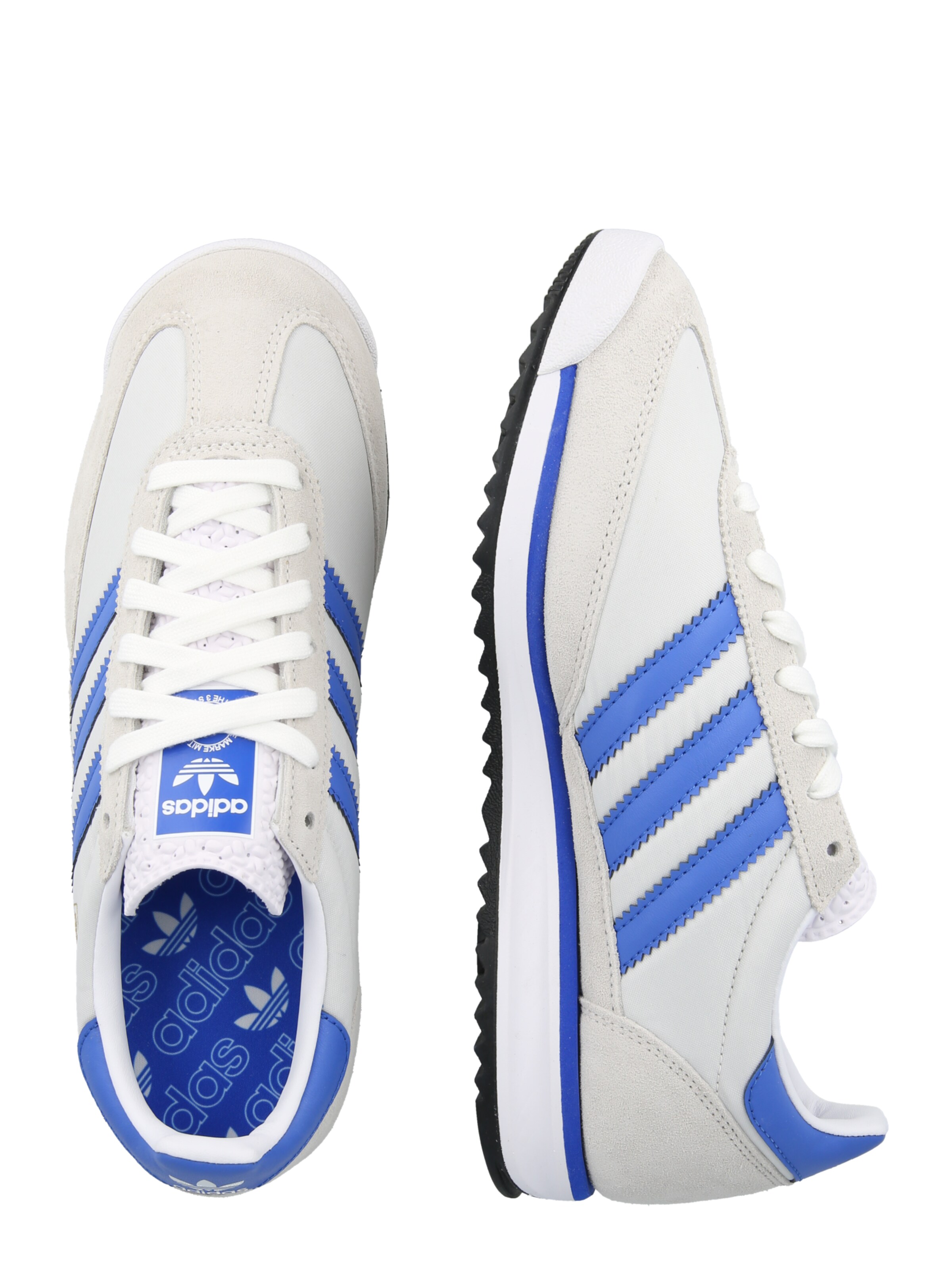 Sneaker bassa 'SL 72' di ADIDAS ORIGINALS in bianco: lato