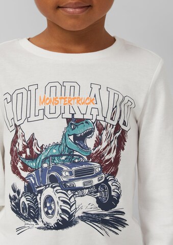 T-Shirt s.Oliver en blanc