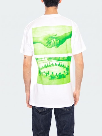 Obey Shirt 'Skateistan' in Wit