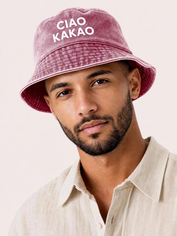 Neverless Hat 'Ciao Kakao' in Red