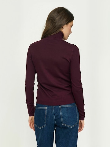 Soft Rebels Trui ' SRMarla ' in Rood: terug