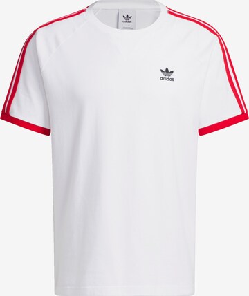 ADIDAS ORIGINALS - Camisa 'Sst 3-Stripes' em branco: frente