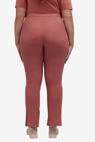 évasé Pantalon Ulla Popken en rouge