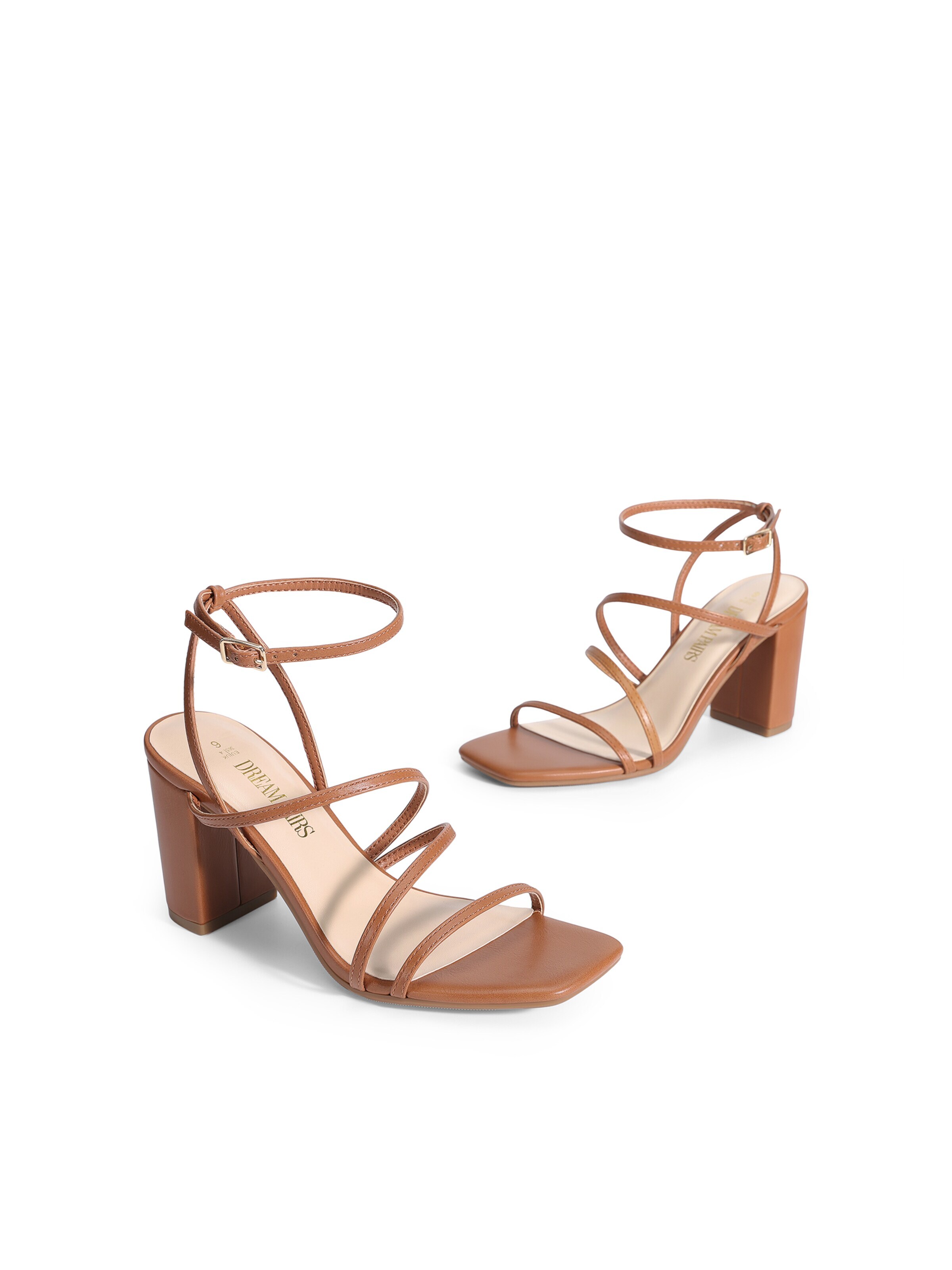Dream Pairs Strap Sandals in Brown