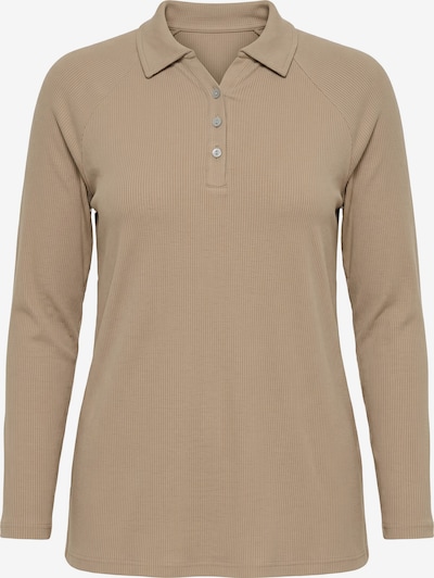 Ulla Popken Shirt in M-L in beige, Produktansicht