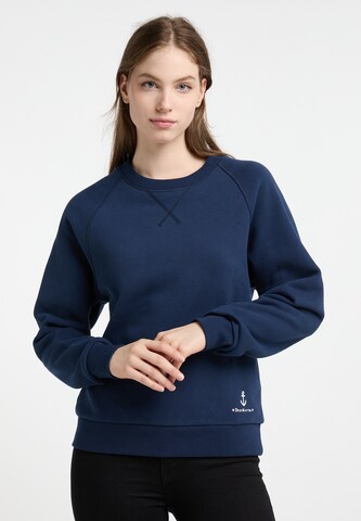 DreiMaster Maritim Sweatshirt 'Kilata' in Blau: predná strana