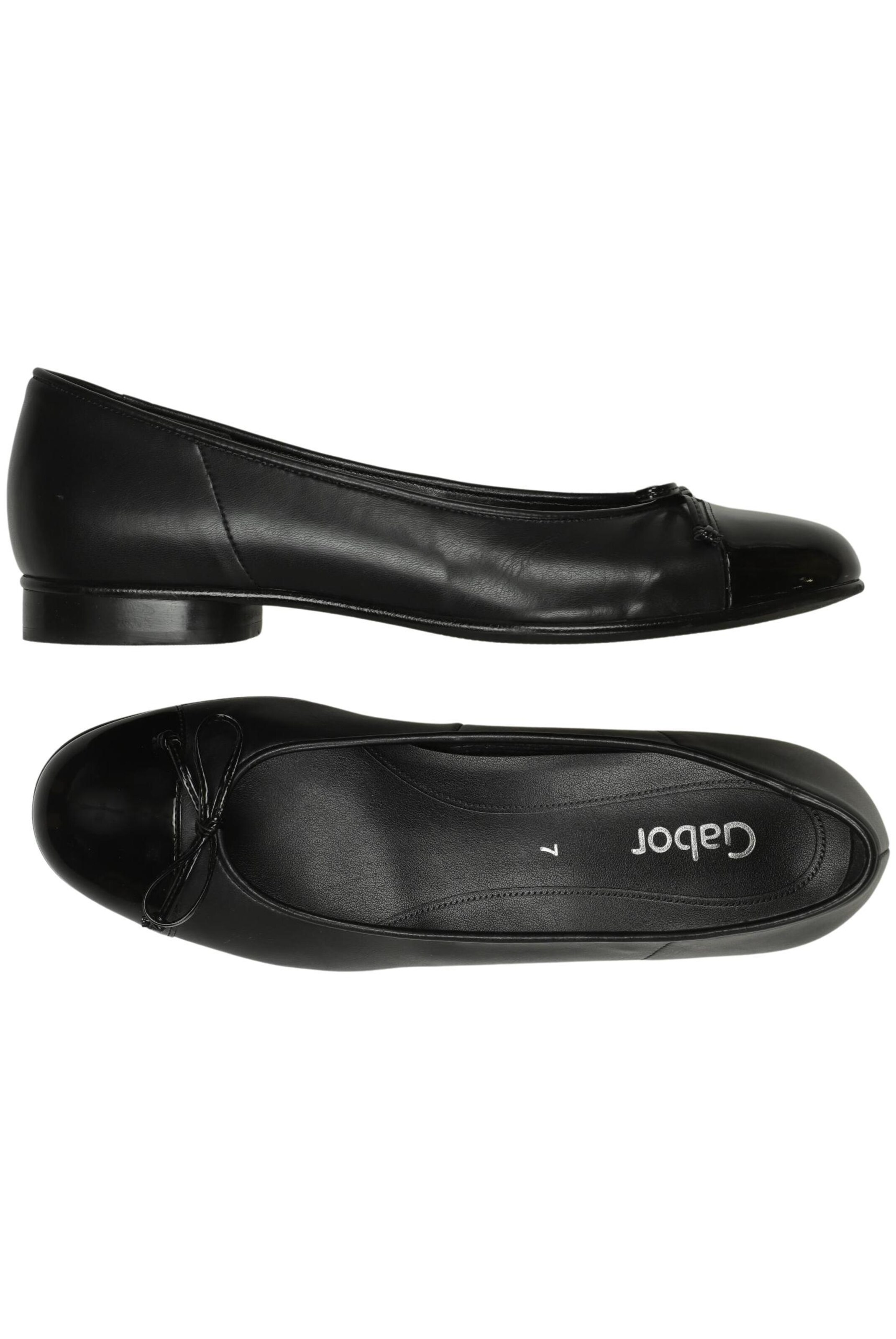 GABOR Flats & Loafers in 40,5 in Black: front