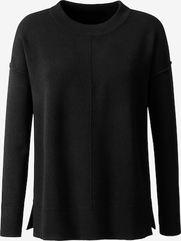 Pull-over heine en noir : devant