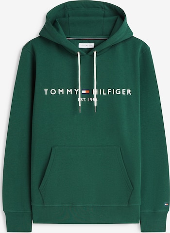TOMMY HILFIGERRegular Fit Sweater majica - zelena boja: prednji dio