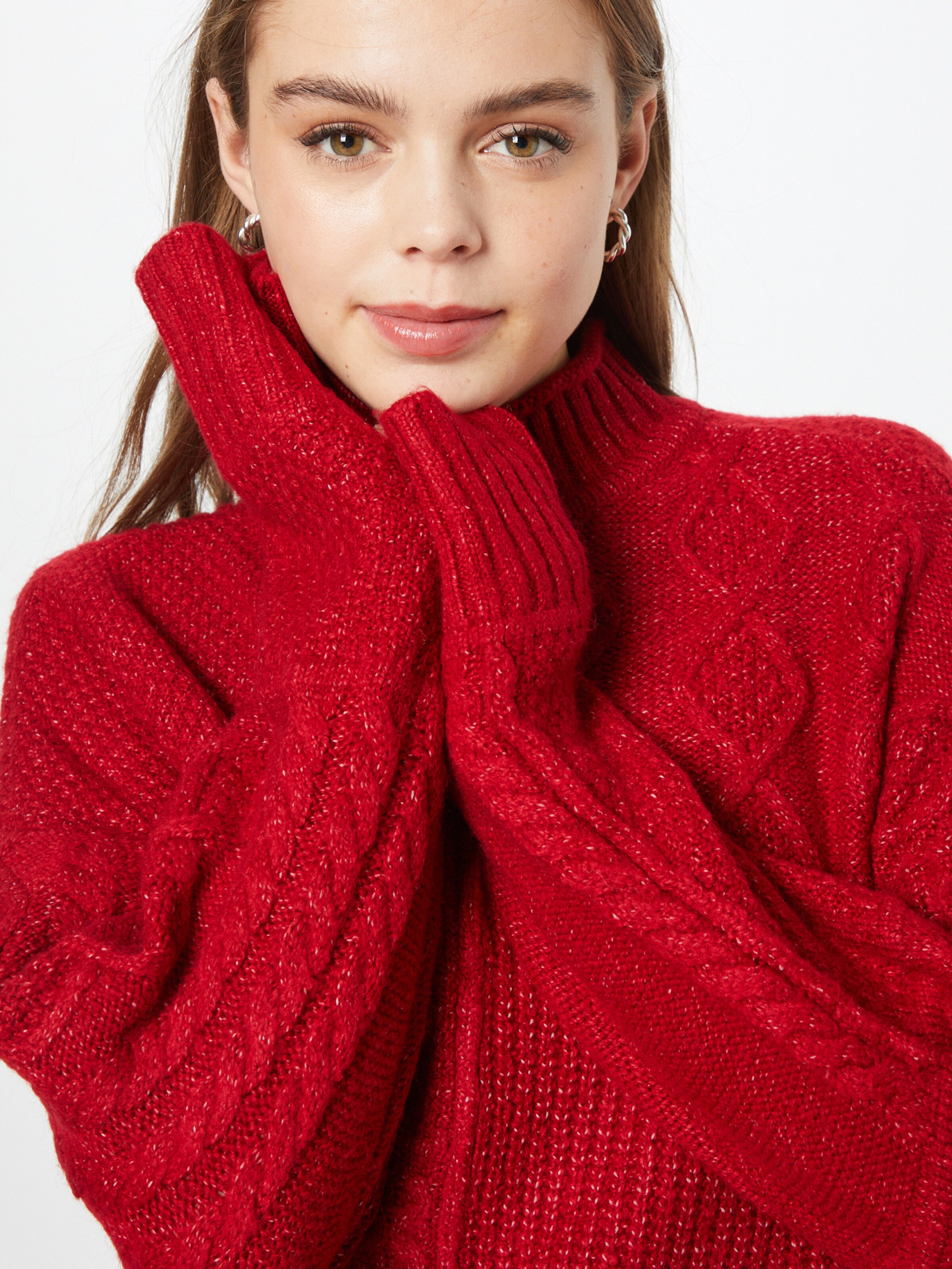 Frauen Pullover & Strick American Eagle Pullover in Rot - AD83766 Frauen Pullover & Strick American Eagle Pullover in Rot - AD83766