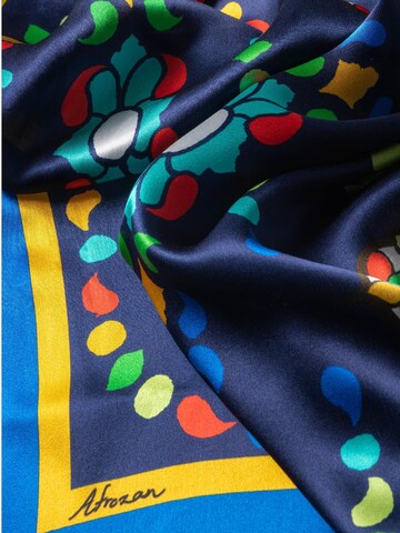 AFROZAN Tuch 'OROSI-Silk scarf'‌‌‌‌‌‌‌‌‌‌ in Blau
