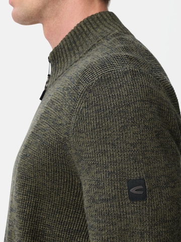 CAMEL ACTIVE Strickjacke in Grün