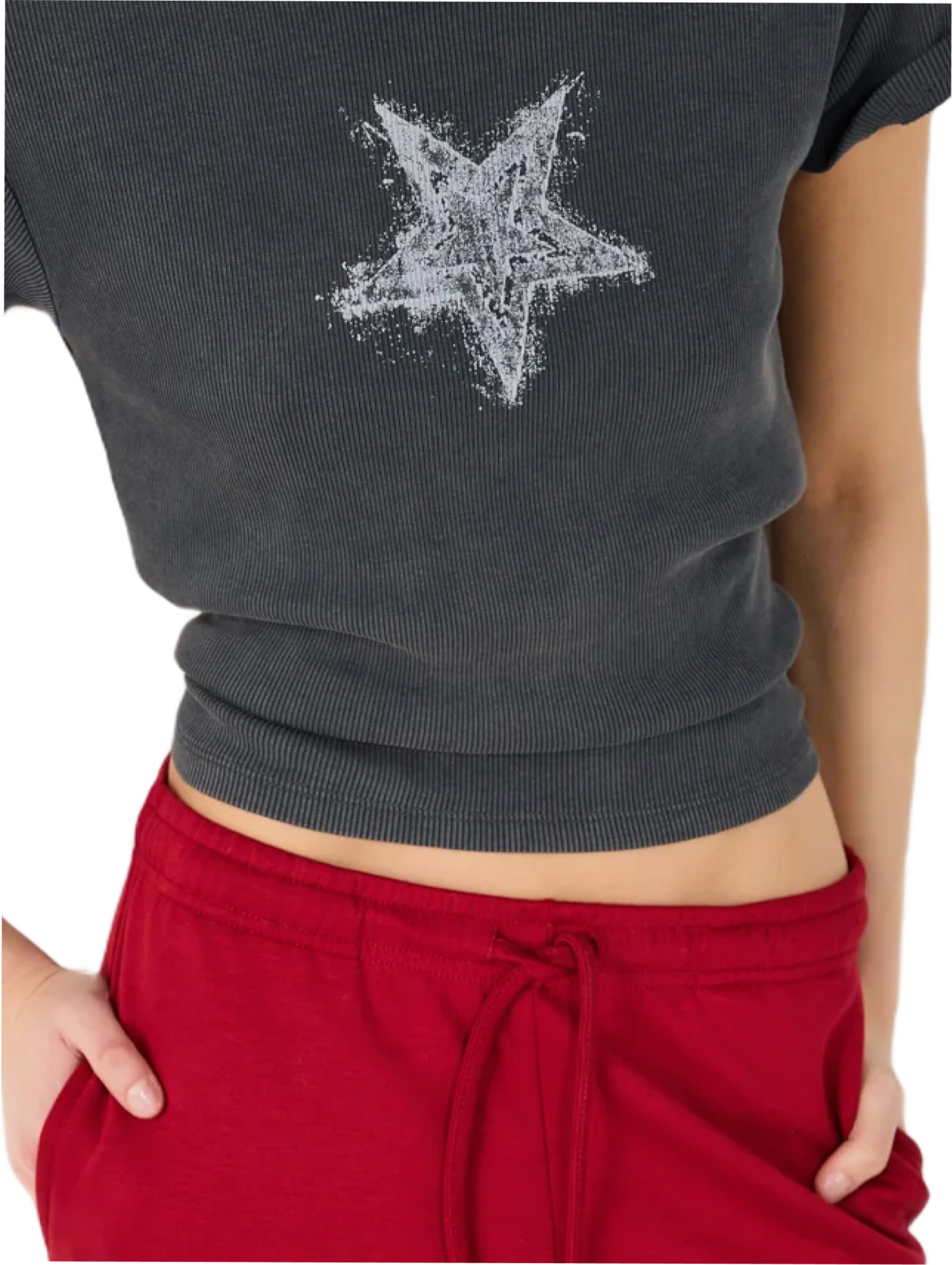 No Matter What Shirt in Grau