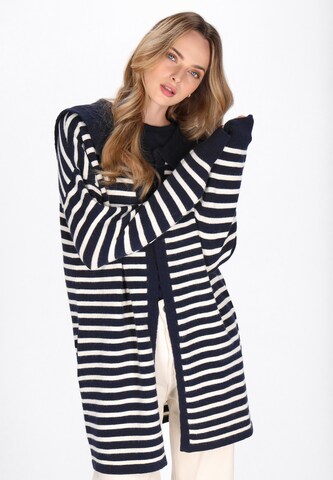 Cardigan DreiMaster Vintage en bleu : devant