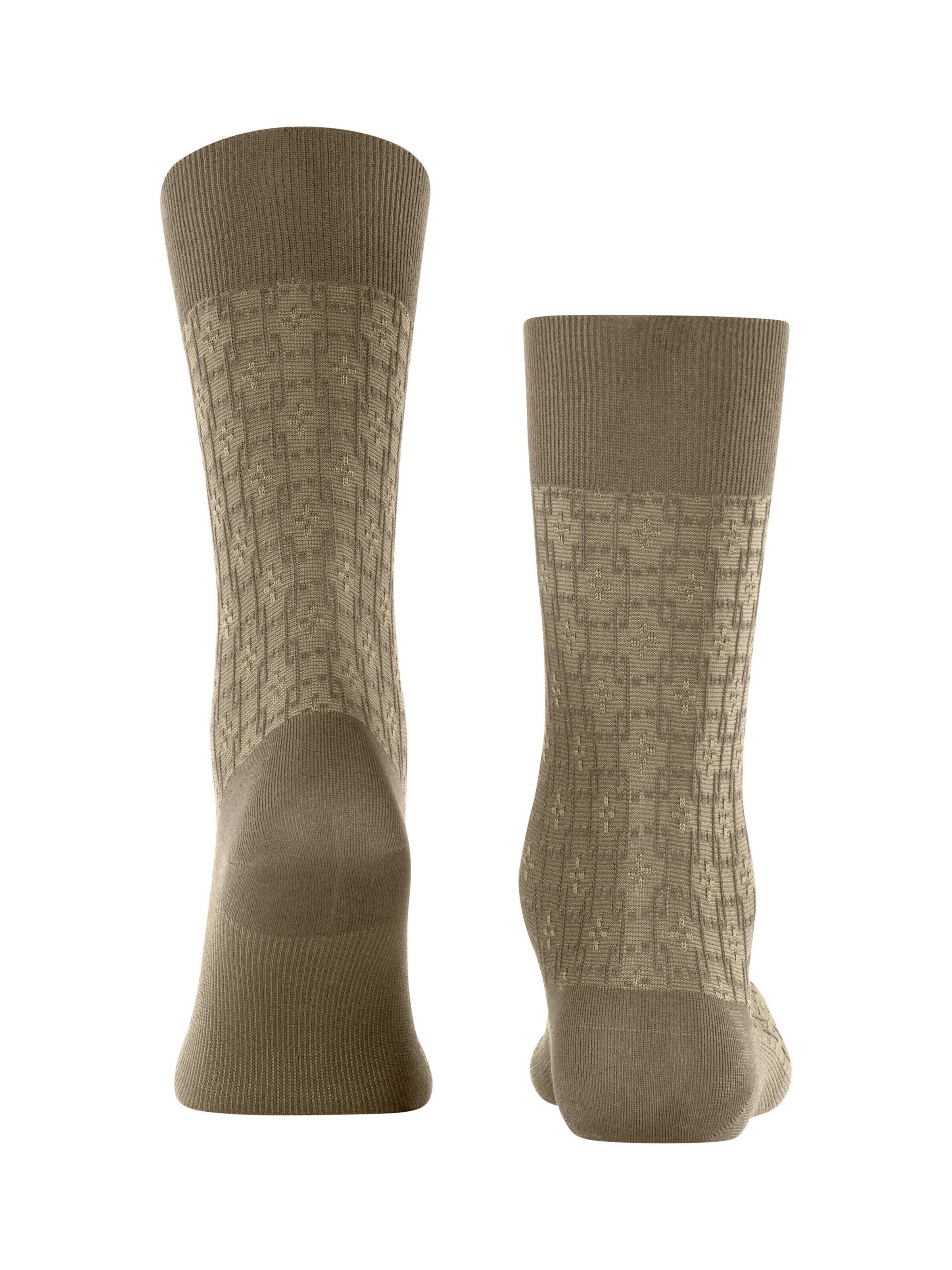 FALKE Socks 'Artwork Tie' in Beige