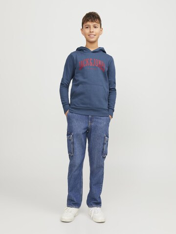 Jack & Jones Junior Суичър 'Josh' в синьо