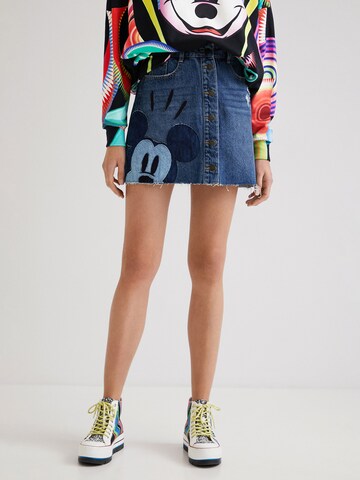 Desigual Rock in Blau: Vorderseite