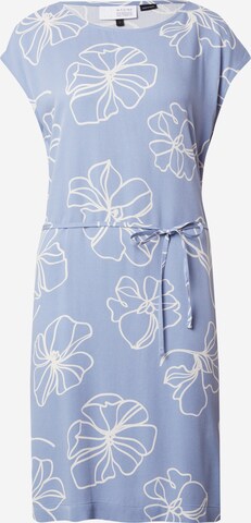 Robe d’été mazine en bleu : devant