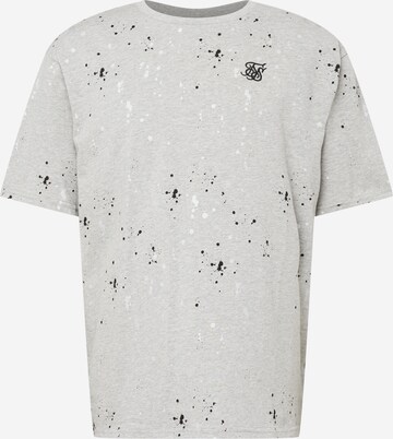 SikSilk T-Shirt in Grau: predná strana