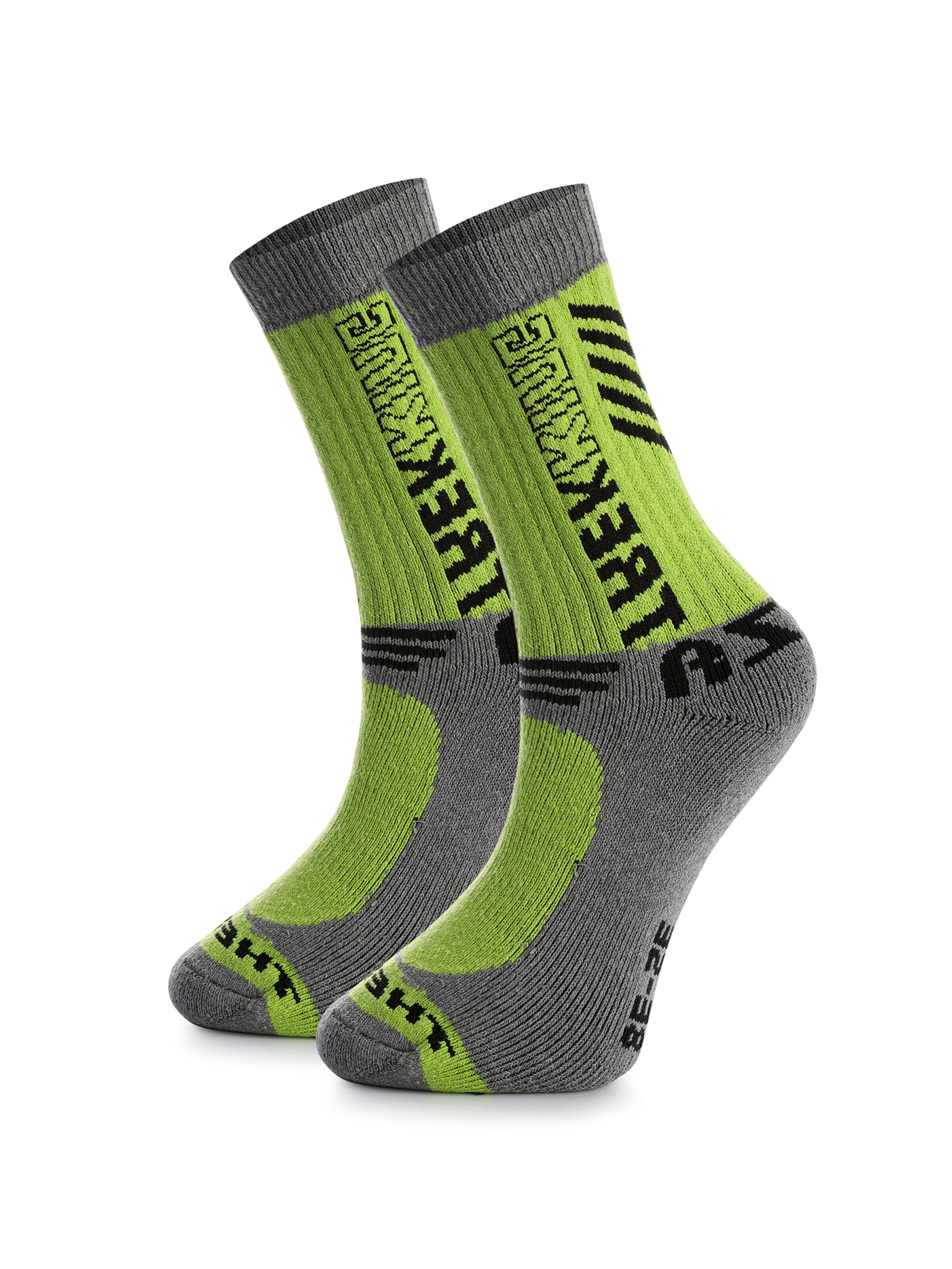 Calzino sportivo 'PRO-TECH' di Crea Socks in verde