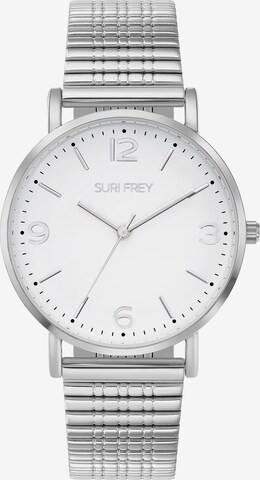 Suri Frey Analog Watch ' Anny ' in Silver: front