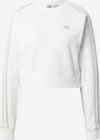 ADIDAS ORIGINALS Sweatshirt in White: front