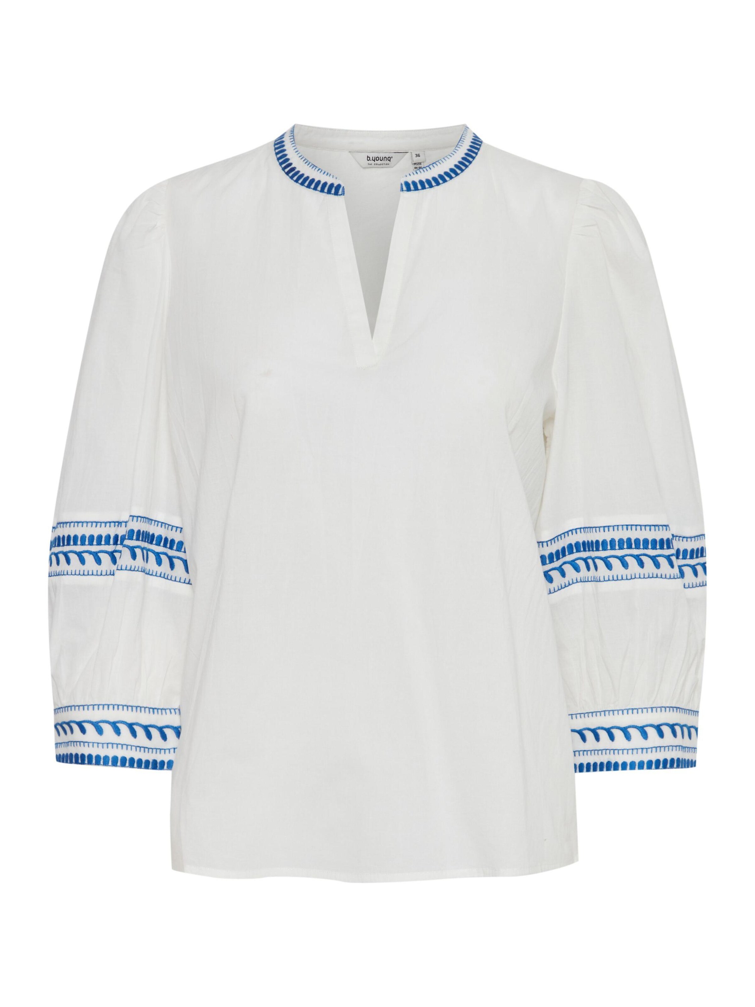 b.young Bluse 'Jiya' i hvid: forside