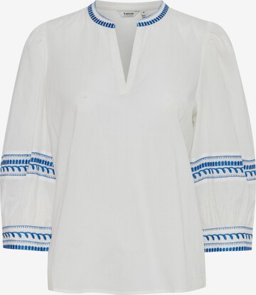 b.young Blouse ' Jiya ' in Wit: voorkant