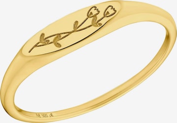 AMOR Ring in Gold: predná strana