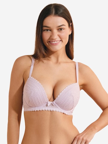 Push-up Reggiseno 'Panama' di ETAM in lilla: frontale